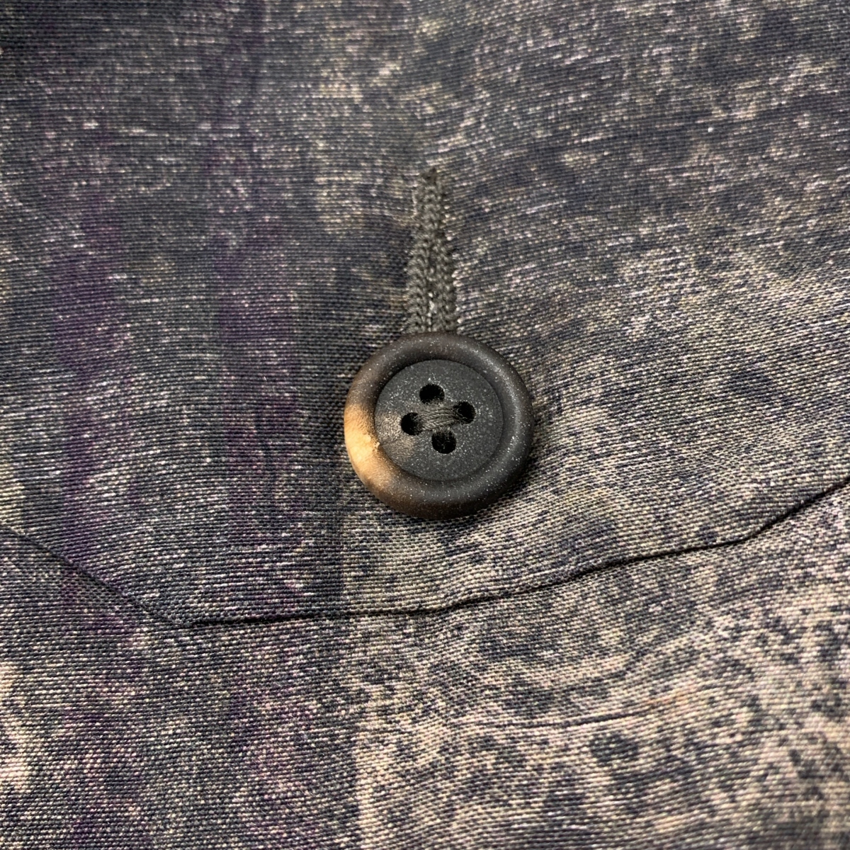 ziggy chen / ジギーチェン Digital Print Wide Leg Trousers / 総柄 タック ワイドパンツ