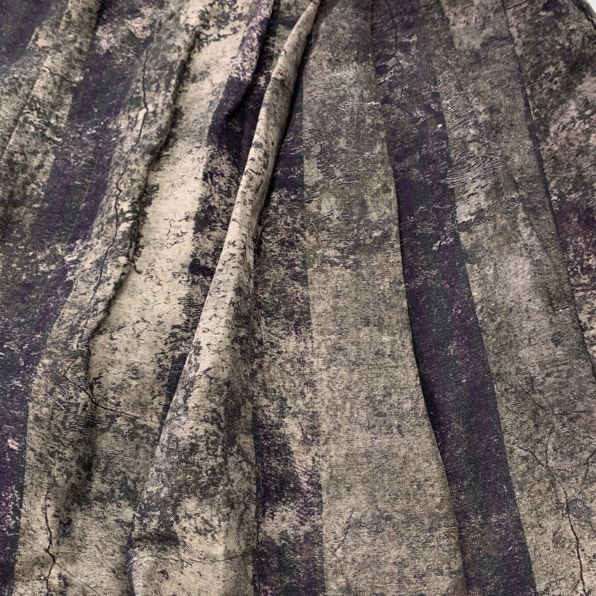 ziggy chen / ジギーチェン Digital Print Wide Leg Trousers / 総柄 タック ワイドパンツ