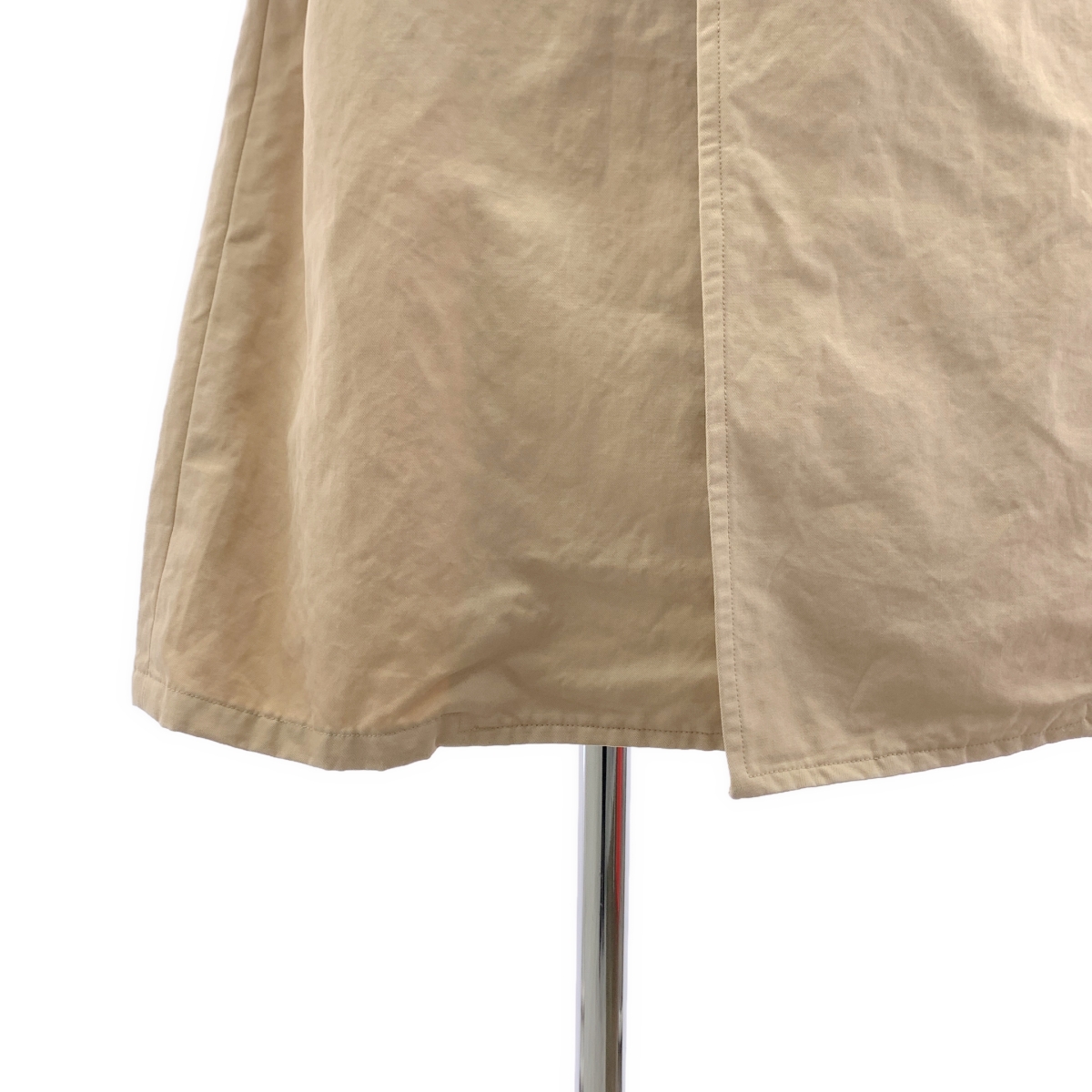 AURALEE / オーラリー washed finx linen wrap coat コットン リネン ラップコート