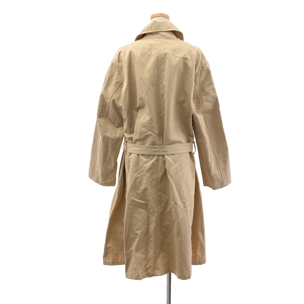 AURALEE / オーラリー washed finx linen wrap coat コットン リネン ラップコート