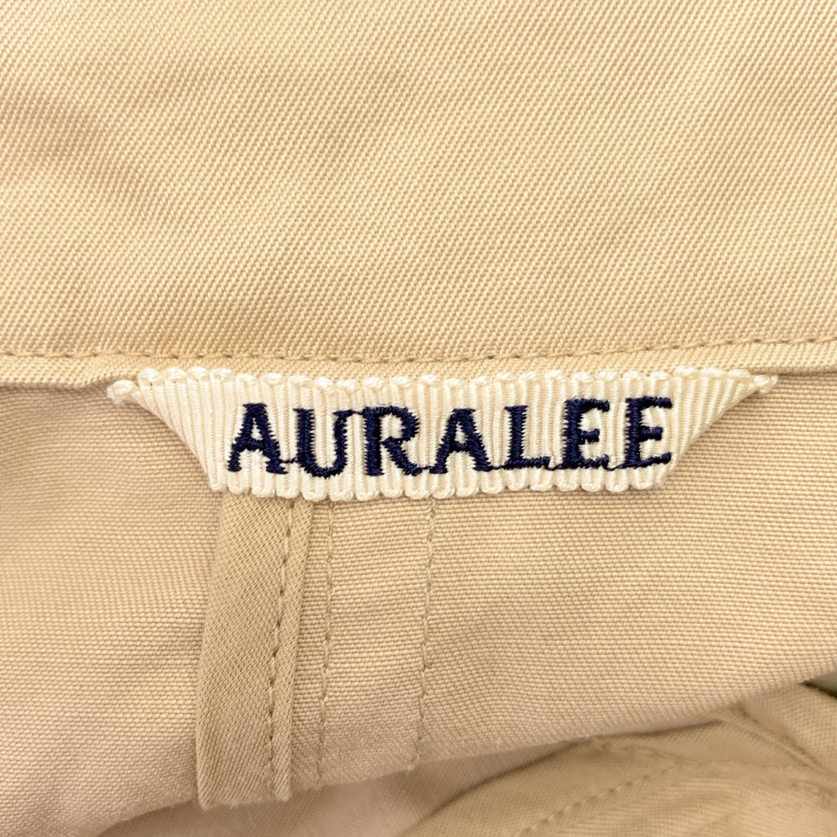 AURALEE / オーラリー washed finx linen wrap coat コットン リネン ラップコート