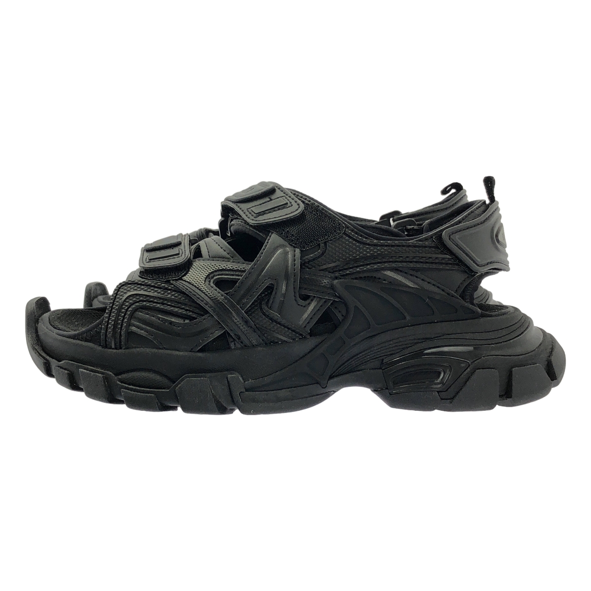 BALENCIAGA / バレンシアガ Track Sandals / 617543 ロゴ トラック サンダル