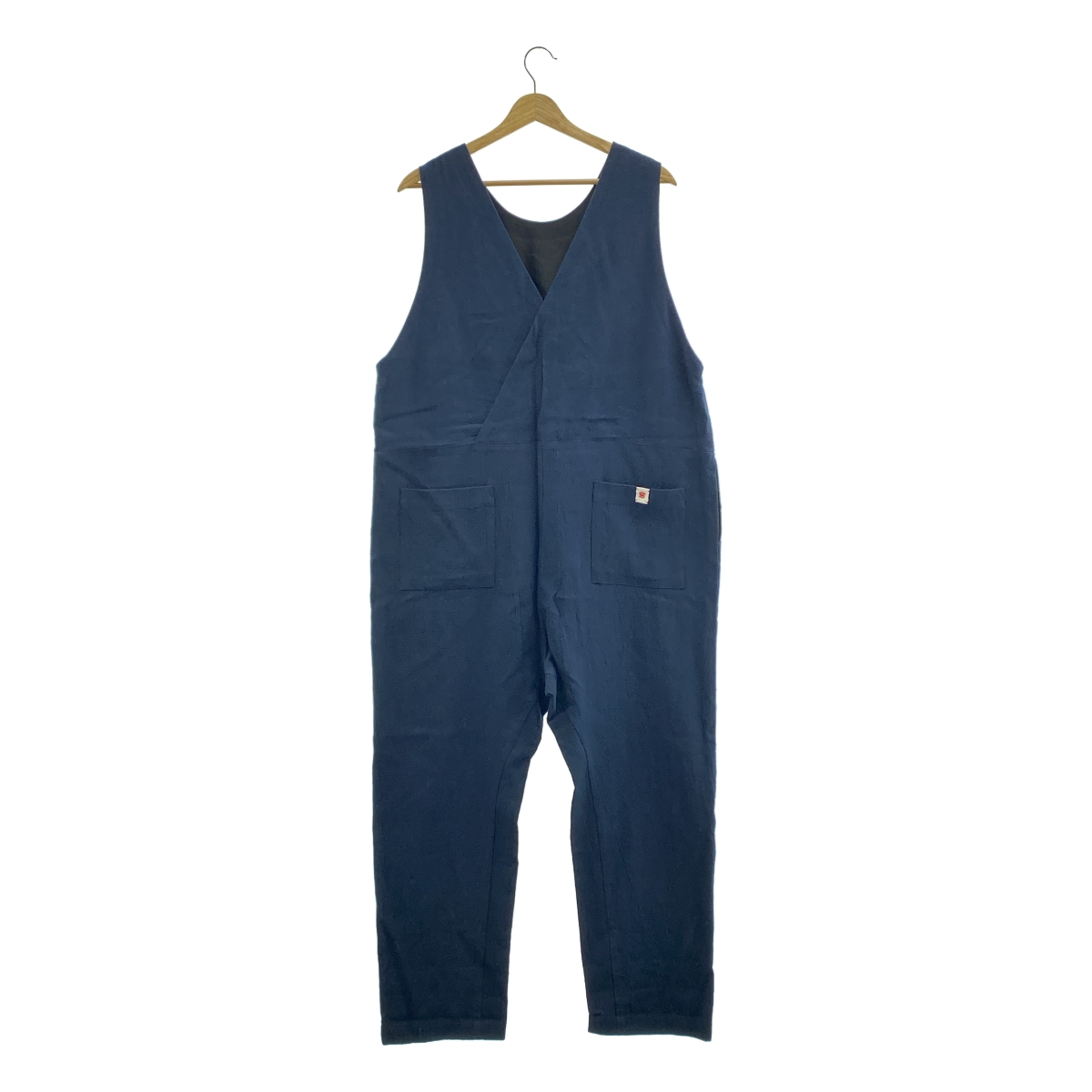 その他 リネン コットン Vネック オールインワン パンツ