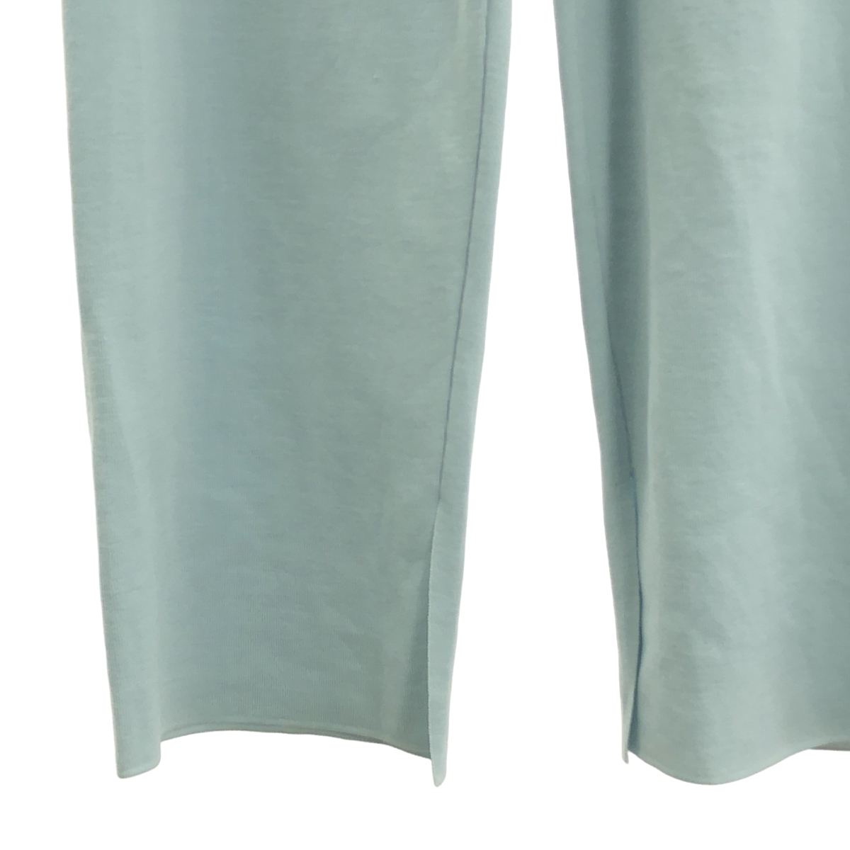 AURALEE / オーラリー WOOL POLYESTER RIB KNIT PANTS ウール ポリエステル リブニットパンツ