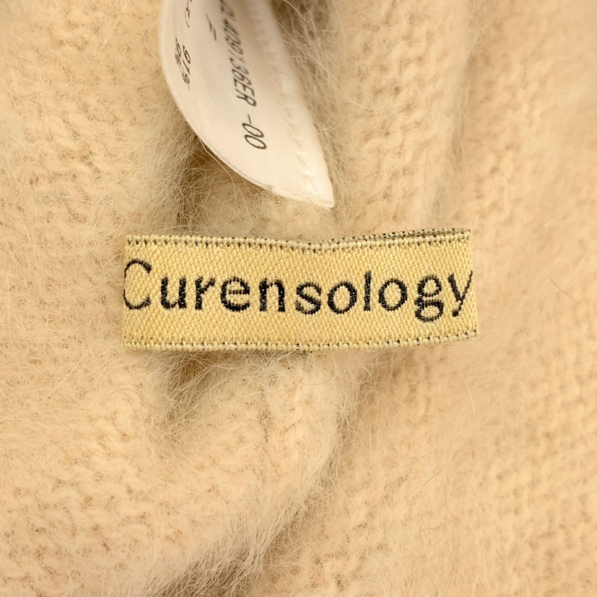 Curensology / カレンソロジー カシミヤブレンド ウール ニット ワンピース