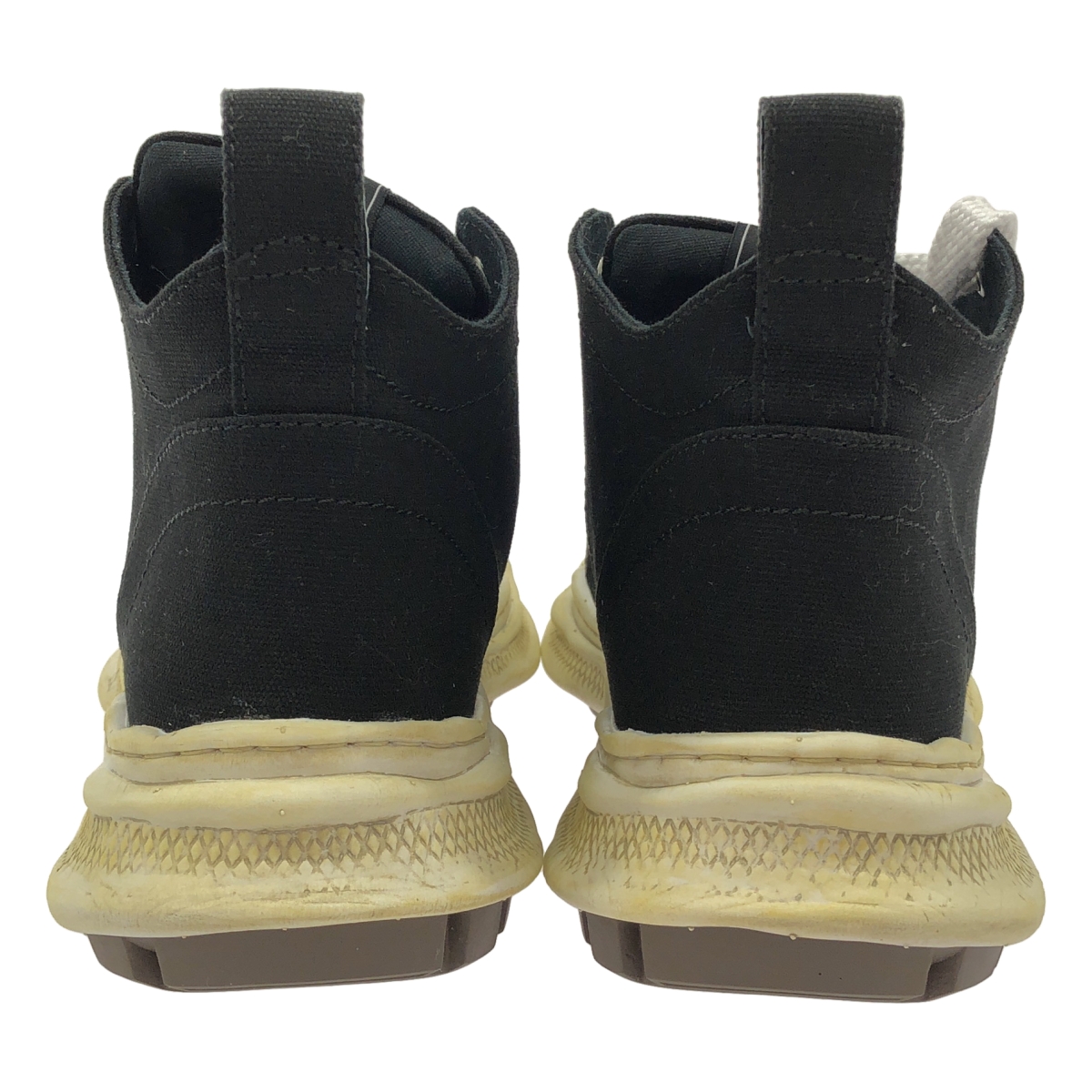 MIHARA YASUHIRO / ミハラヤスヒロ ROLL-TOE STAINING SHOES ロールトゥ ミッドカット スニーカー