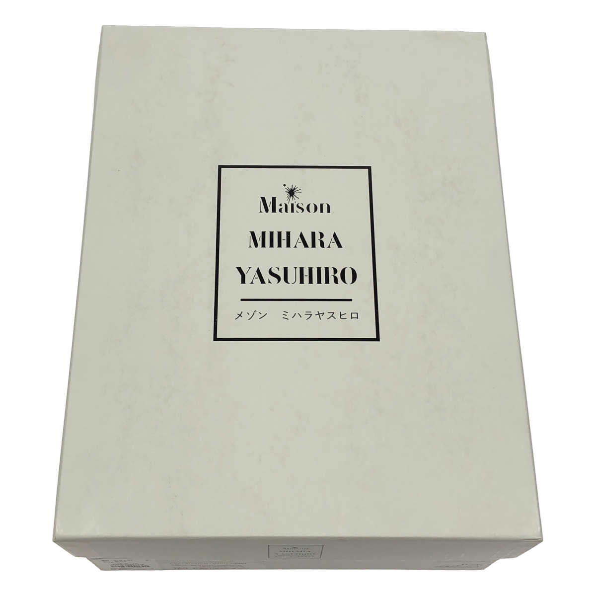 MIHARA YASUHIRO / ミハラヤスヒロ ROLL-TOE STAINING SHOES ロールトゥ ミッドカット スニーカー