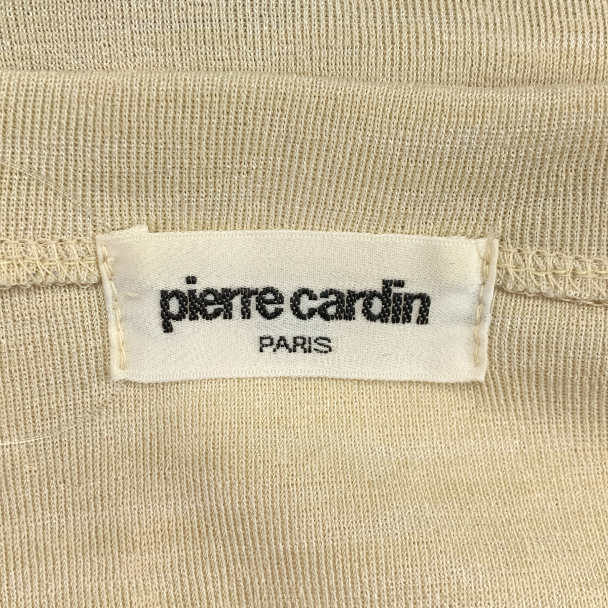 pierre cardin / ピエールカルダン ウール オーバーシルエット クルーネック ニット セーター
