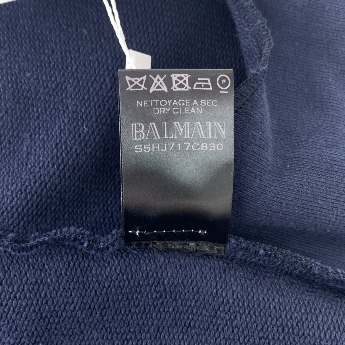 BALMAIN / バルマン コットン ダブルブレスト ジャケット