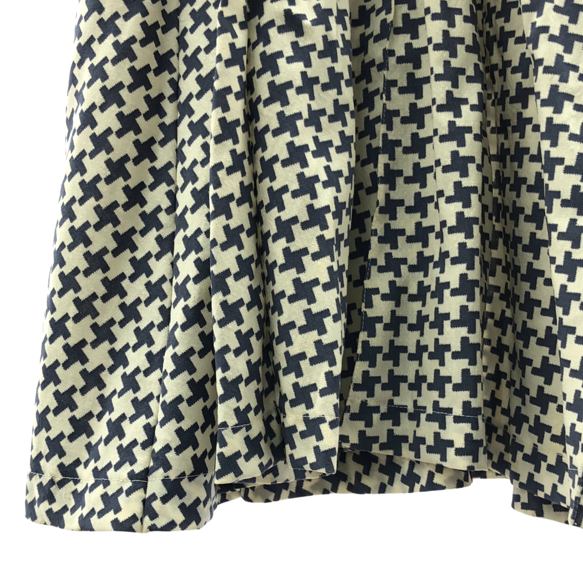 COMME des GARCONS COMME des GARCONS / コムコム 千鳥柄 ウール イージー スカート