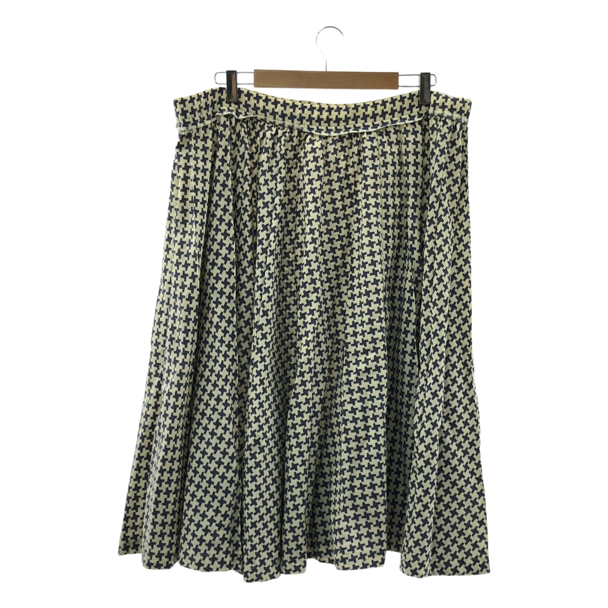 COMME des GARCONS COMME des GARCONS / コムコム 千鳥柄 ウール イージー スカート