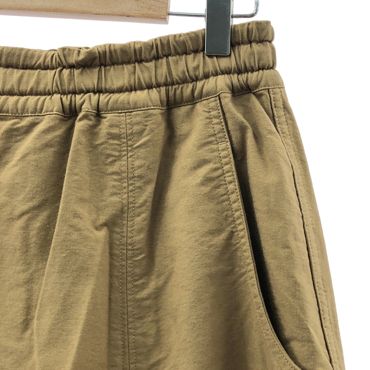 MHL. / エムエイチエルマーガレットハウエル コットン ドローストリング ロングスカート