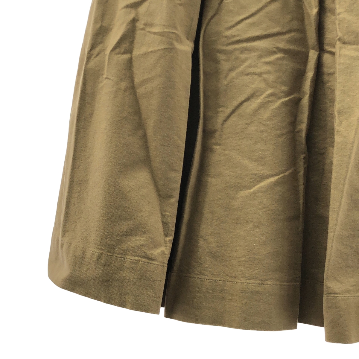 MHL. / エムエイチエルマーガレットハウエル コットン ドローストリング ロングスカート