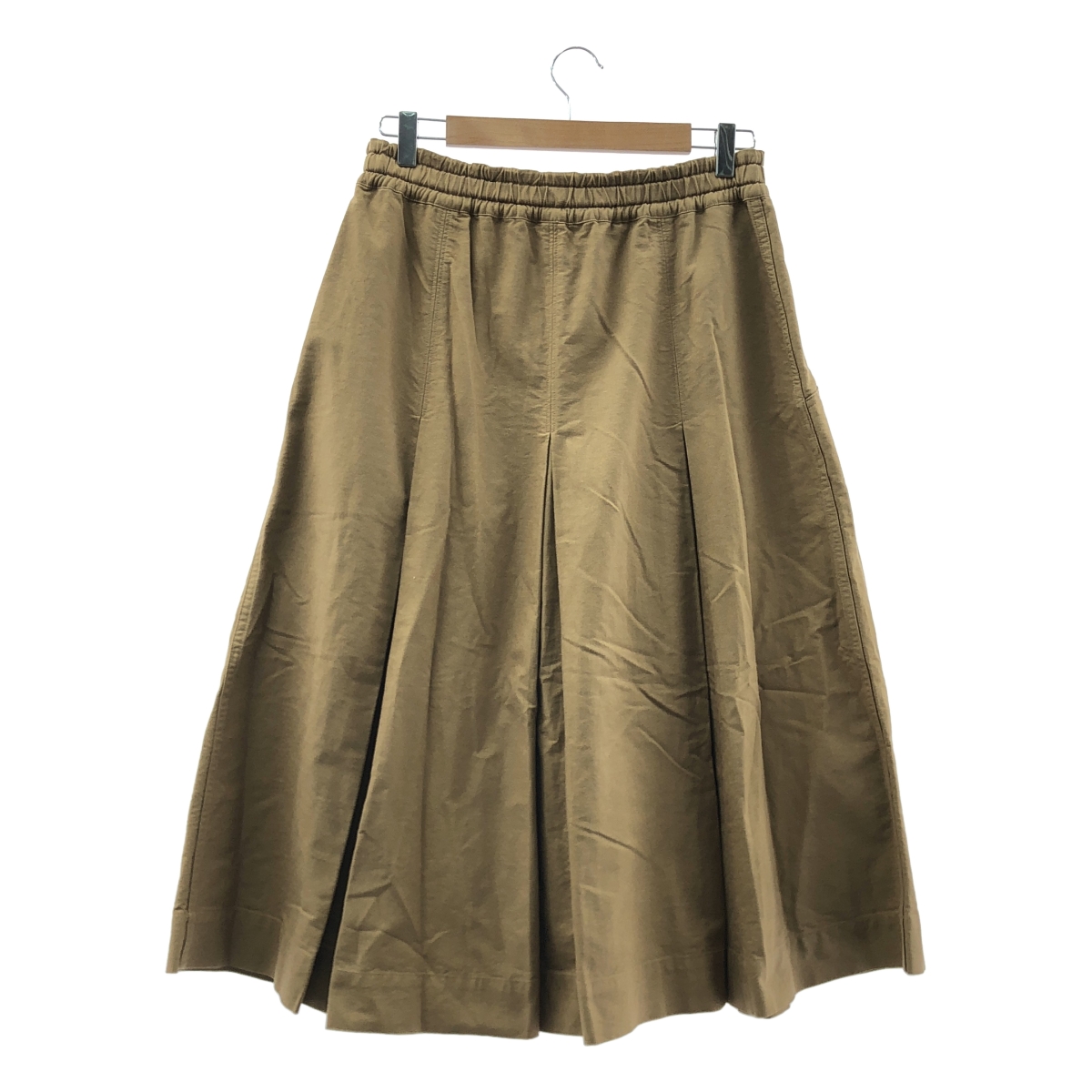 MHL. / エムエイチエルマーガレットハウエル コットン ドローストリング ロングスカート