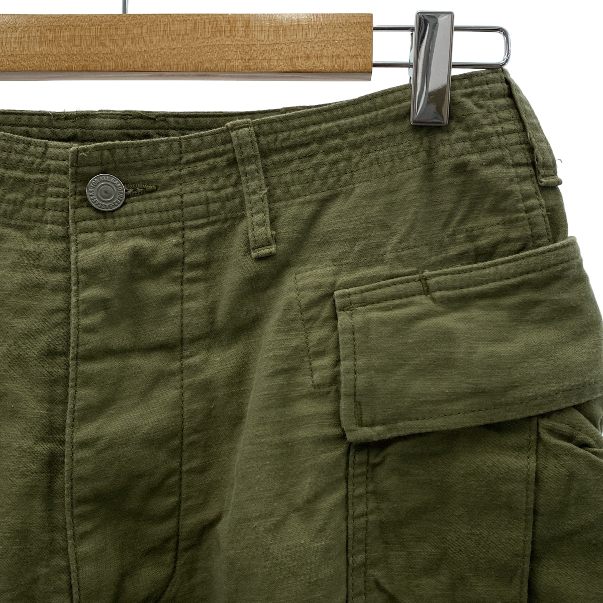 SASSAFRAS / ササフラス Trug Fatigue Pants 1/2 トラッグ ファティーグ ショートパンツ