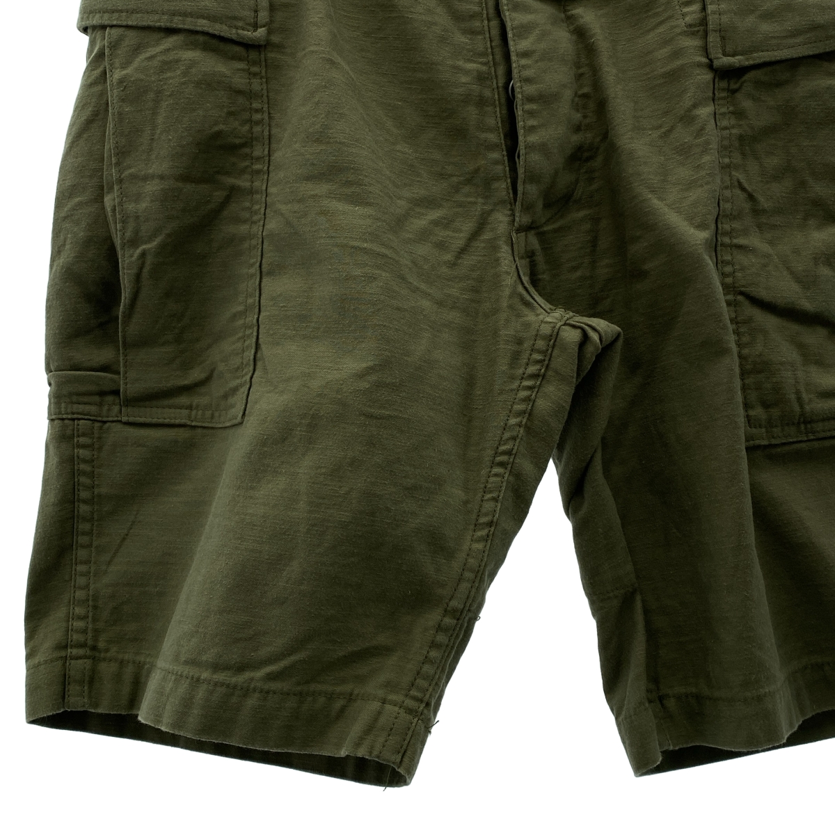 SASSAFRAS / ササフラス Trug Fatigue Pants 1/2 トラッグ ファティーグ ショートパンツ
