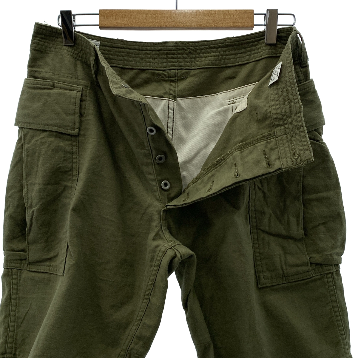 SASSAFRAS / ササフラス Trug Fatigue Pants 1/2 トラッグ ファティーグ ショートパンツ