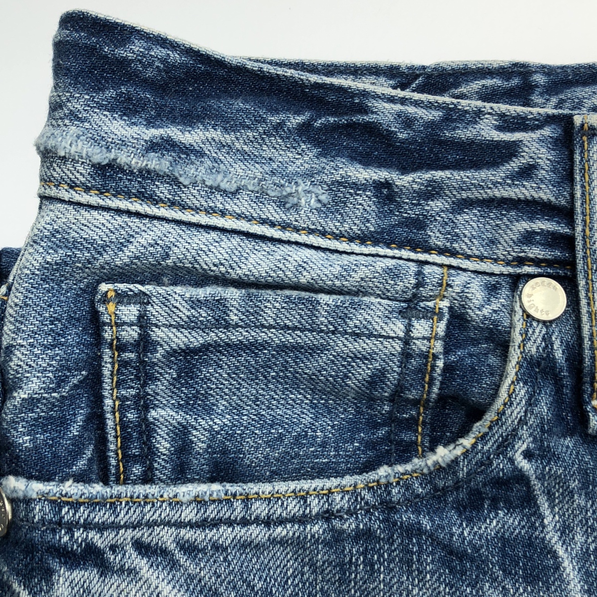 upper hights / アッパーハイツ THE LIPSTICK / 188245 / ダメージ加工 デニムパンツ