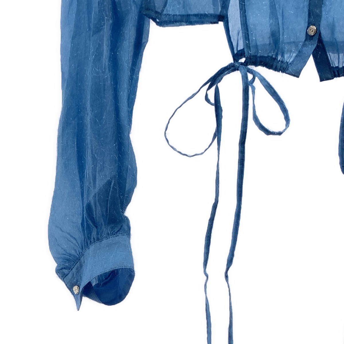 MURRAL / ミューラル Fluffy jacquard shirt ジャガード シャツ ブラウス