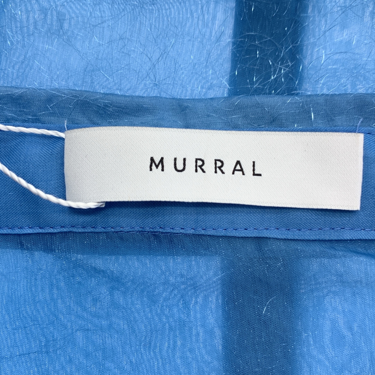 MURRAL / ミューラル Fluffy jacquard shirt ジャガード シャツ ブラウス