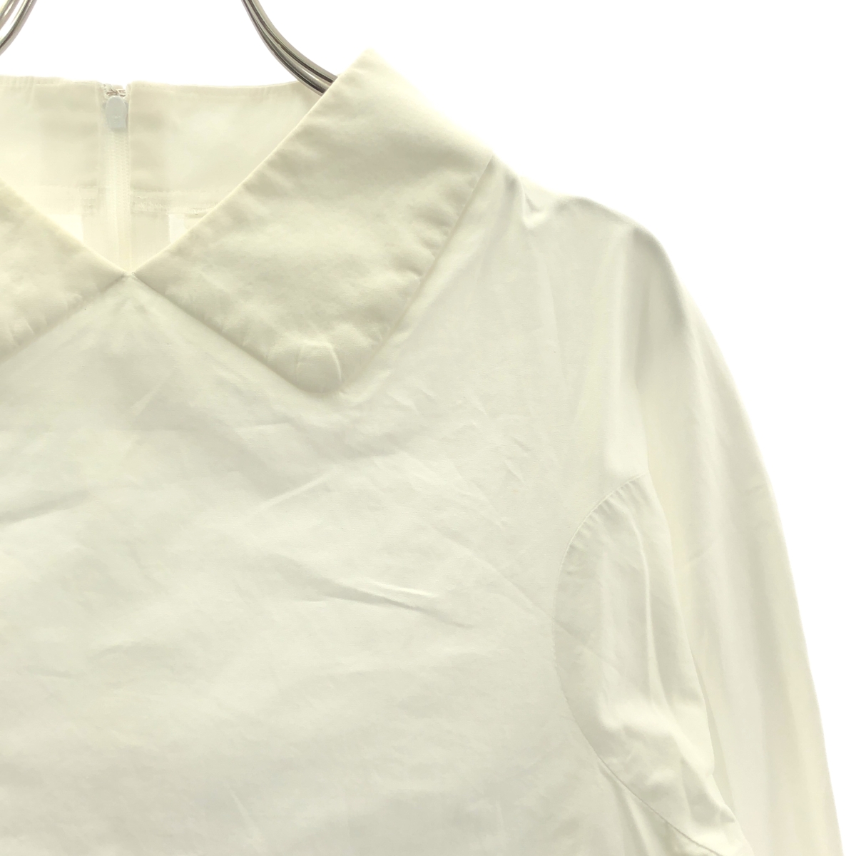 COMME des GARCONS / コムデギャルソン コットン ラウンドカラー ブラウス