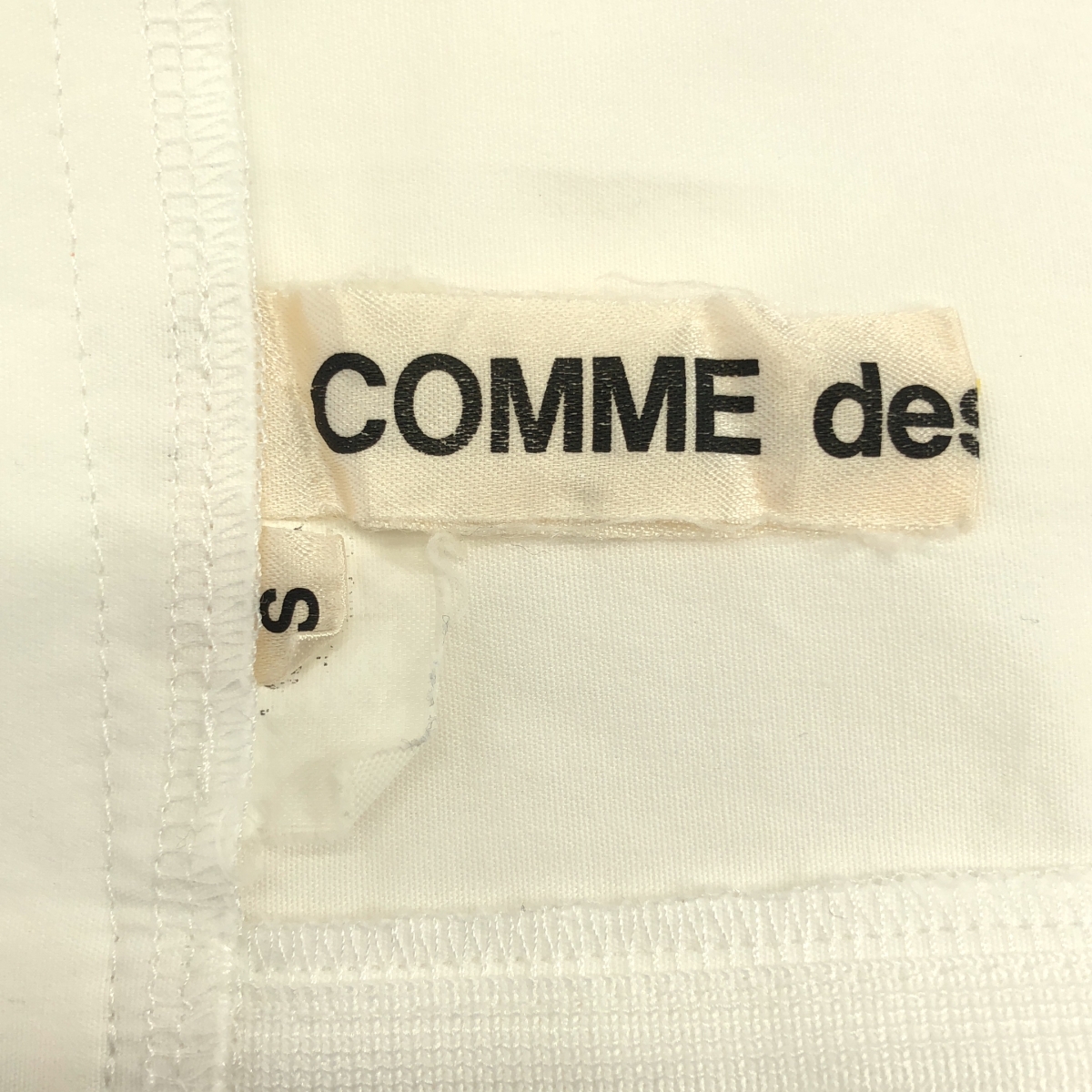 COMME des GARCONS / コムデギャルソン コットン ラウンドカラー ブラウス