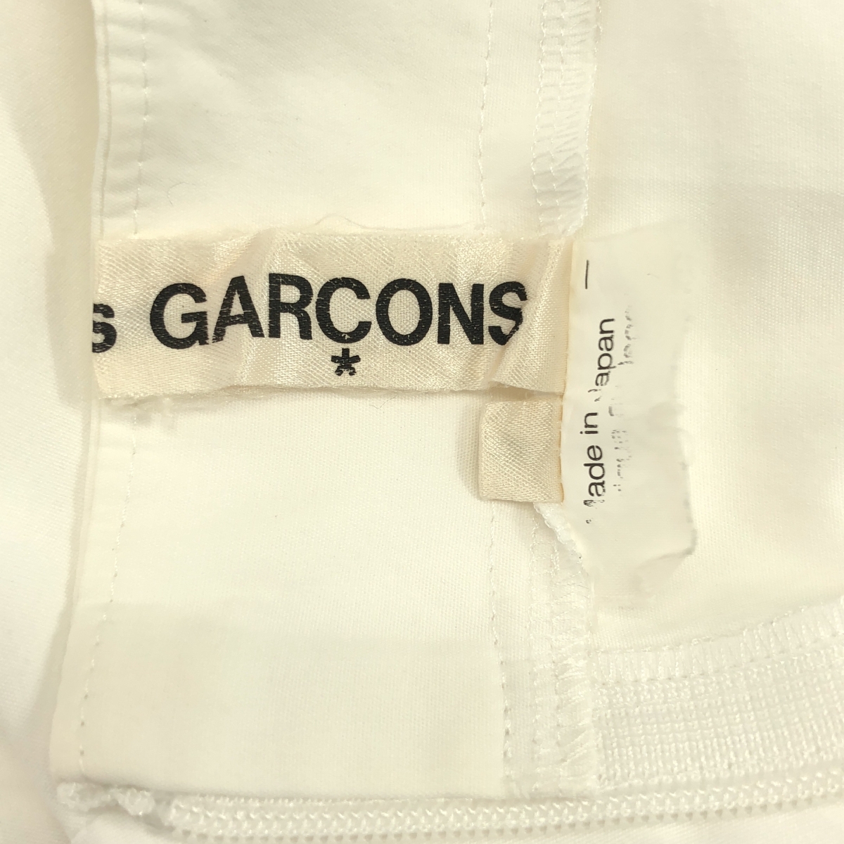 COMME des GARCONS / コムデギャルソン コットン ラウンドカラー ブラウス