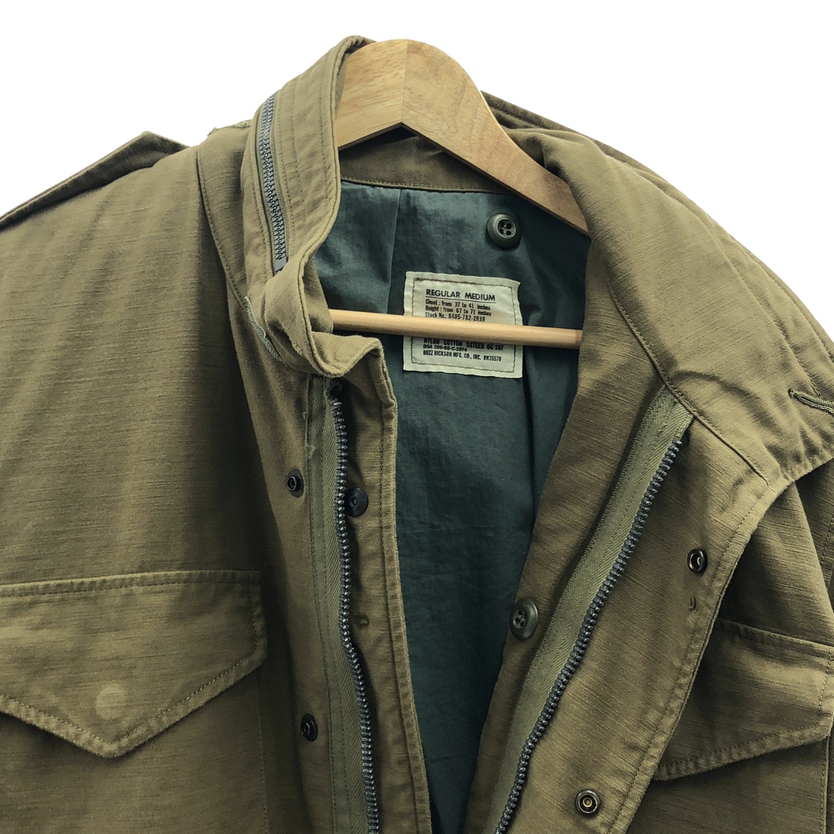 BUZZ RICKSON'S / バズリクソンズ Type M-65 WATER REPELLENT FINISHED / BR14693 撥水加工 フィールドジャケット