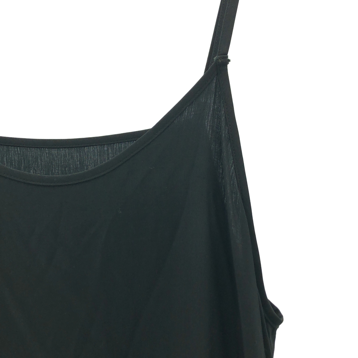 その他 サテンティアードキャミワンピース