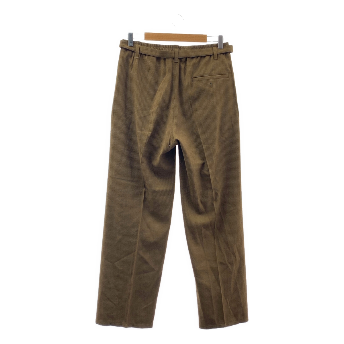 LEMAIRE / ルメール Pleat front trousers / ベルテッド タック テーパード パンツ