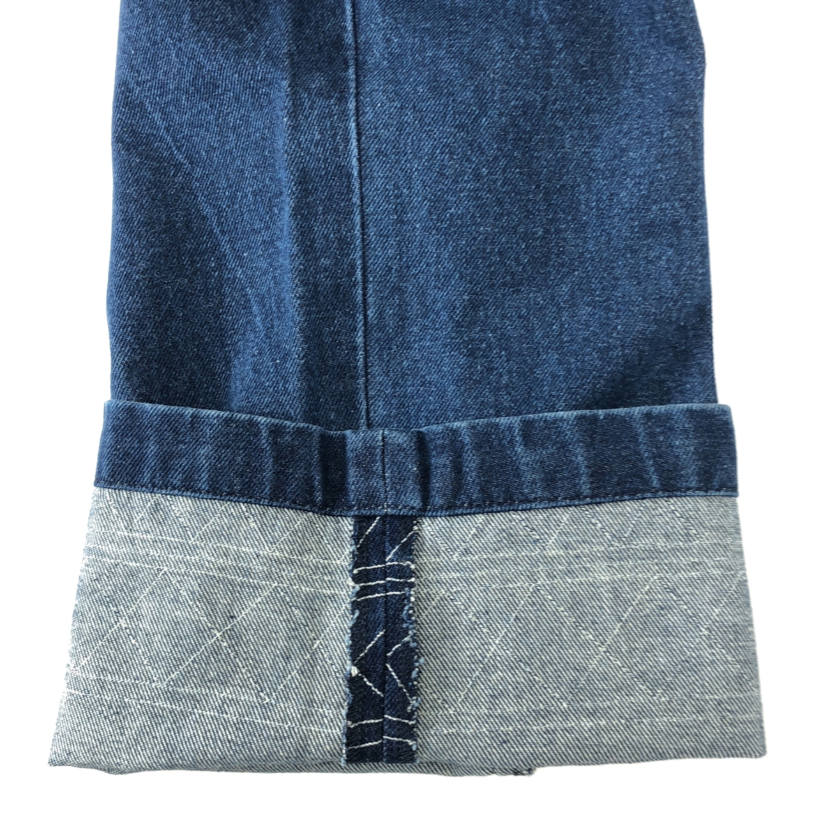 BODE / ボーディ Murray high-rise pleated embroidered wide-leg jeans 刺しゅう 2タック ワイドデニムパンツ