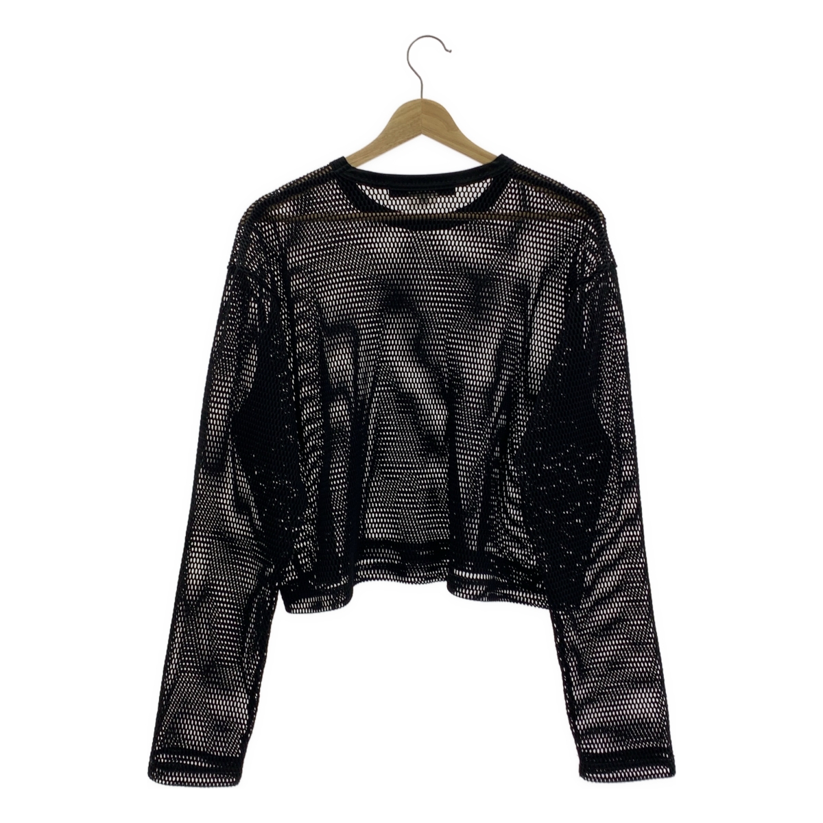 JUNYA WATANABE / ジュンヤワタナベ メッシュ クロップド カットソー