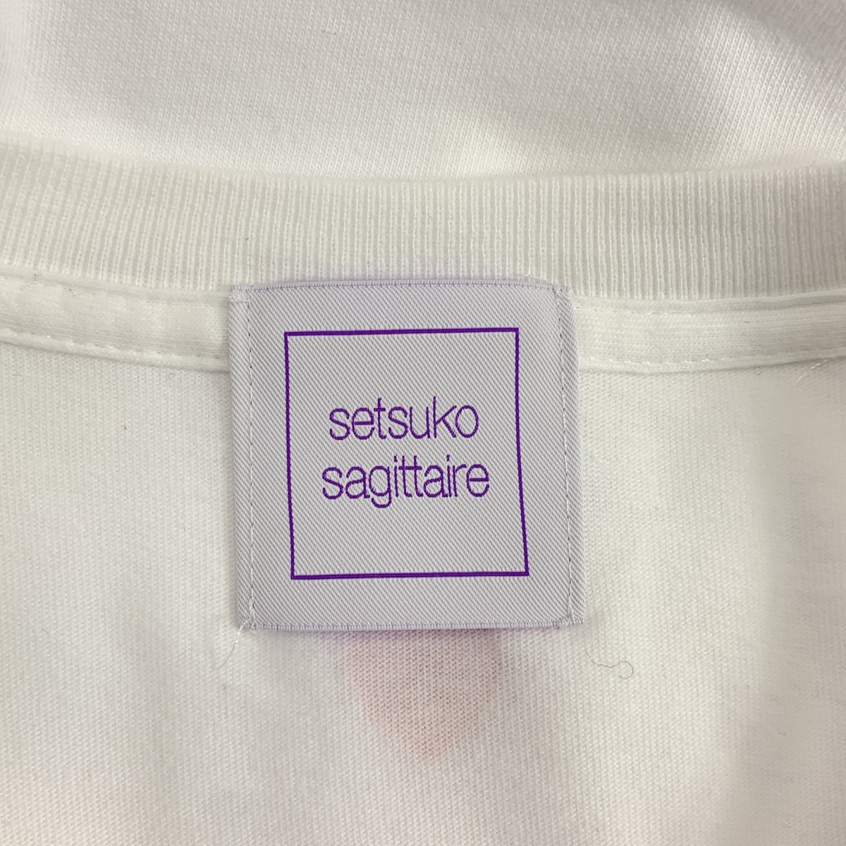 その他 コットン ロゴ クルーネック ロング スリーブ カットソー