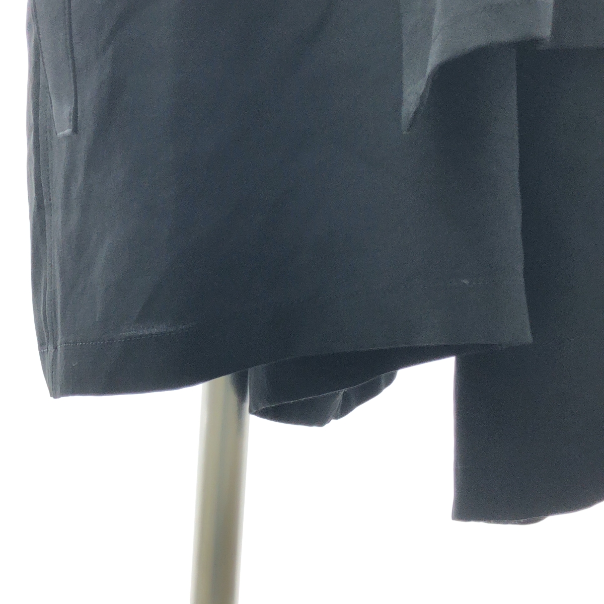 Ground Y / グラウンドワイ トリアセテート 変形 アシンメトリー ドローストリング ワイド イージーパンツ