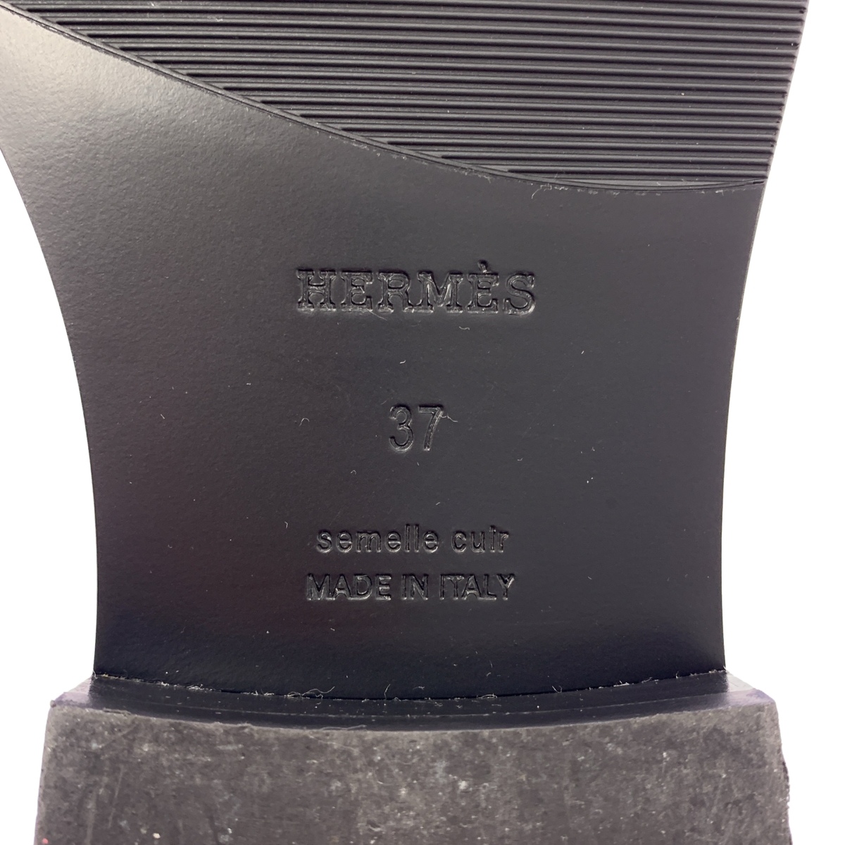 HERMES / エルメス Hour loafer アワー モカシン レザー ローファ