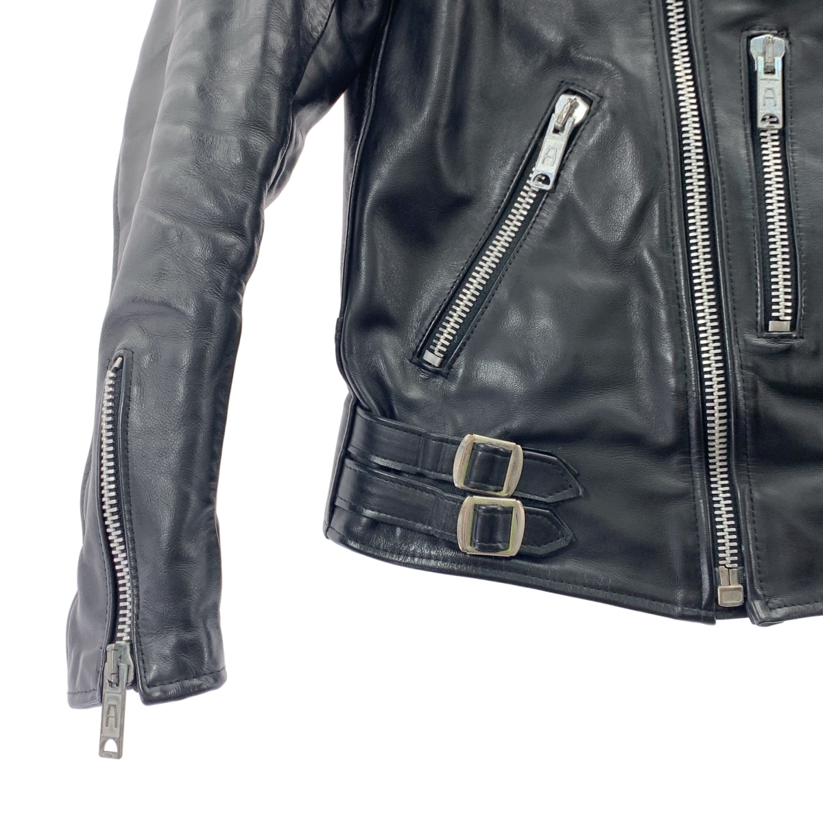 666 Leather Wear / トリプルシックスレザーウェア レザー ダブルライダースジャケット