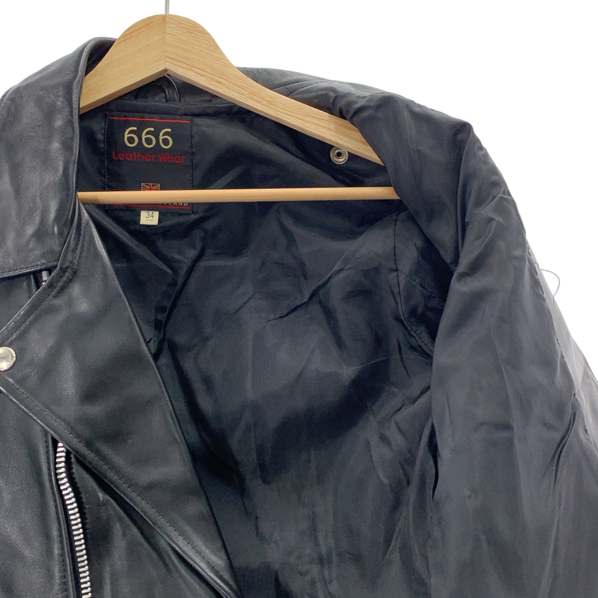 666 Leather Wear / トリプルシックスレザーウェア レザー ダブルライダースジャケット