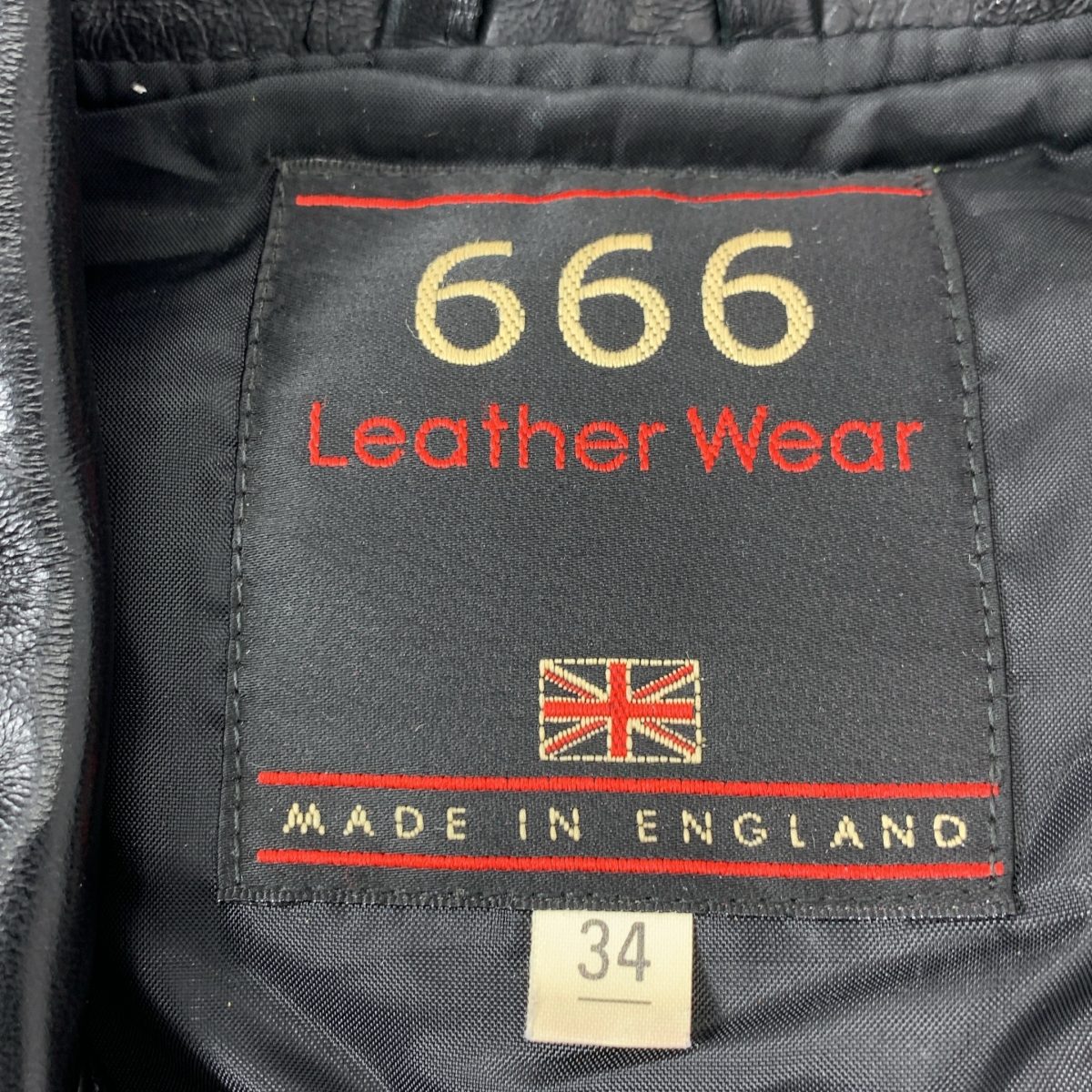 666 Leather Wear / トリプルシックスレザーウェア レザー ダブルライダースジャケット