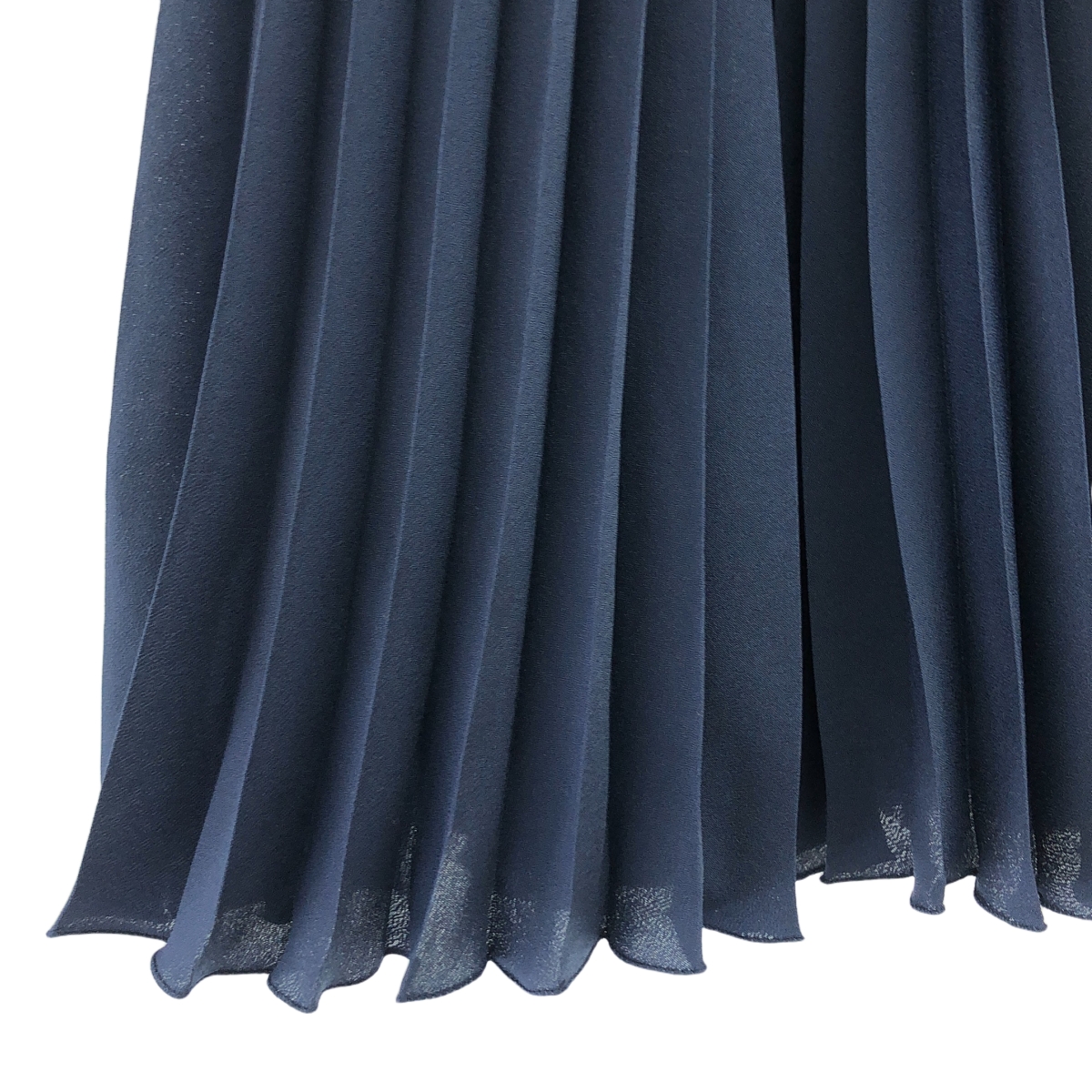 PRADA / プラダ サイドジップ プリーツ スカート / 裏地付き