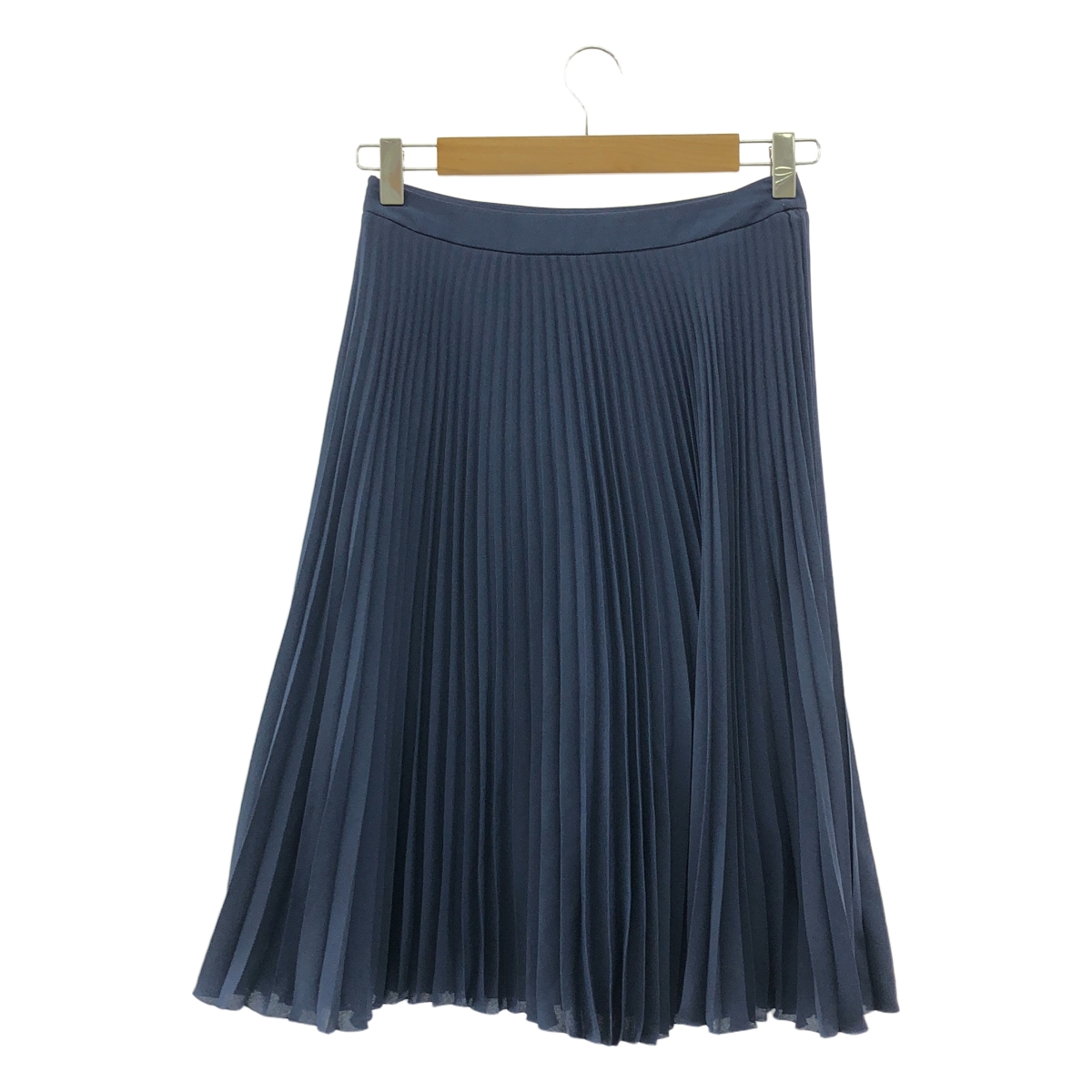 PRADA / プラダ サイドジップ プリーツ スカート / 裏地付き