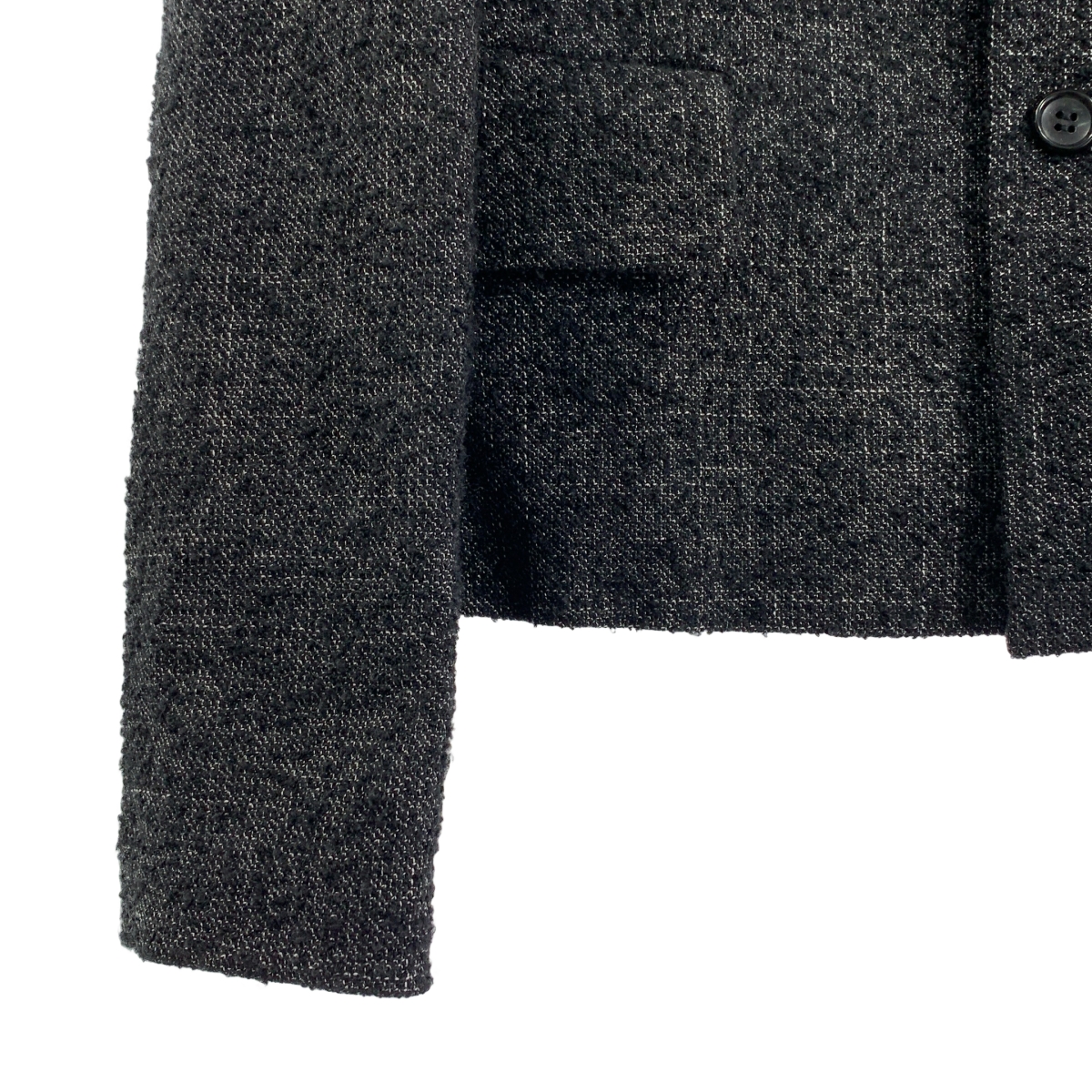 COMME des GARCONS COMME des GARCONS / コムコム ウール フリル ドッキング ラウンドカラージャケット