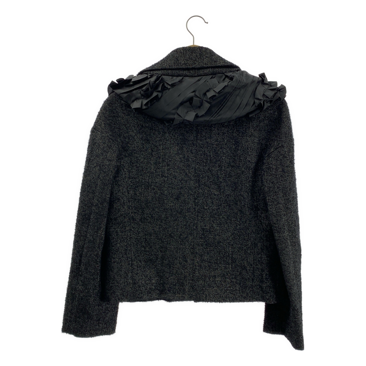 COMME des GARCONS COMME des GARCONS / コムコム ウール フリル ドッキング ラウンドカラージャケット