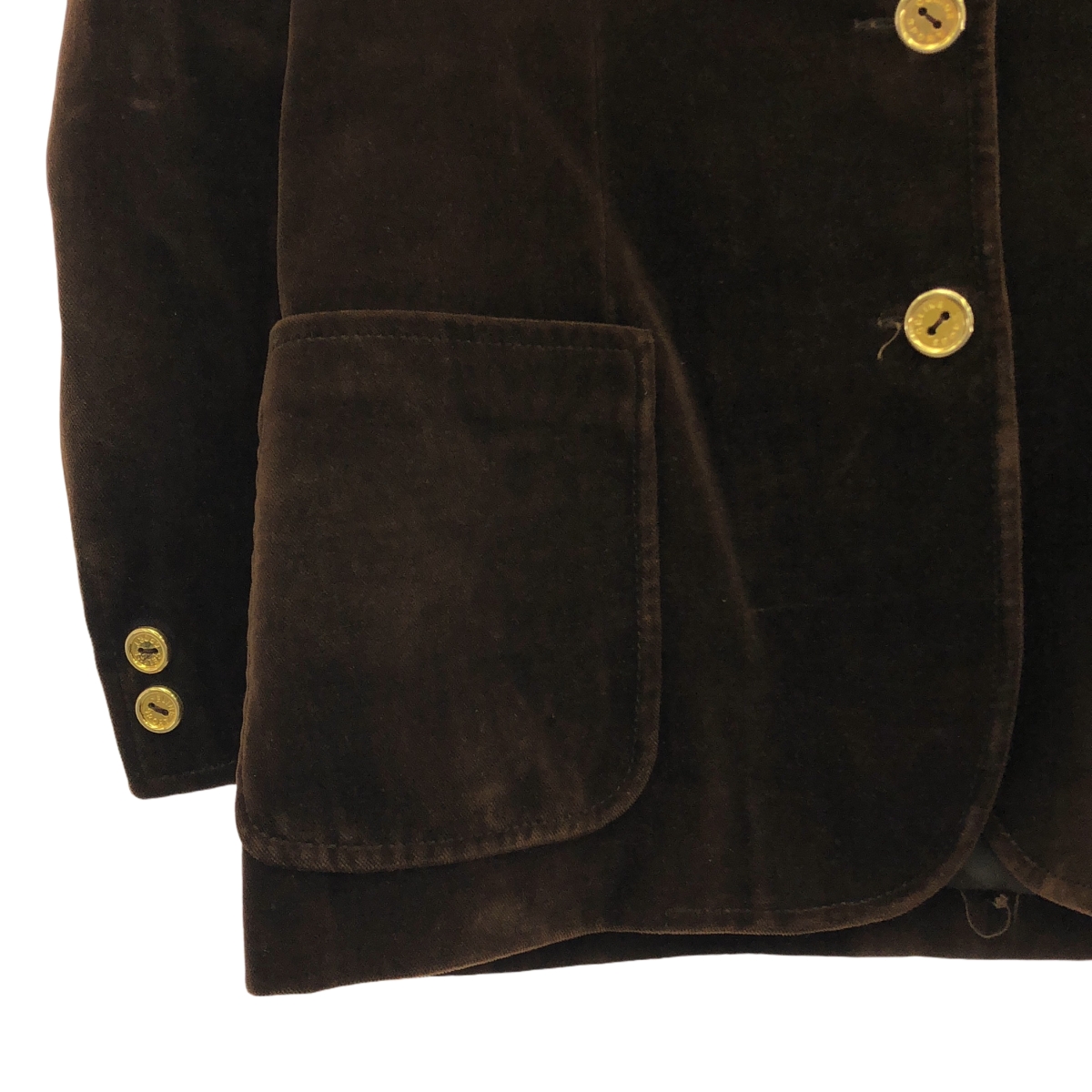 CELINE / セリーヌ ベロア テーラードジャケット