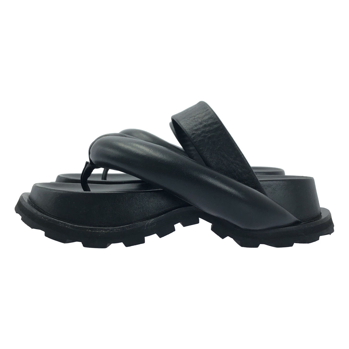 JIL SANDER / ジルサンダー プラットフォームサンダル