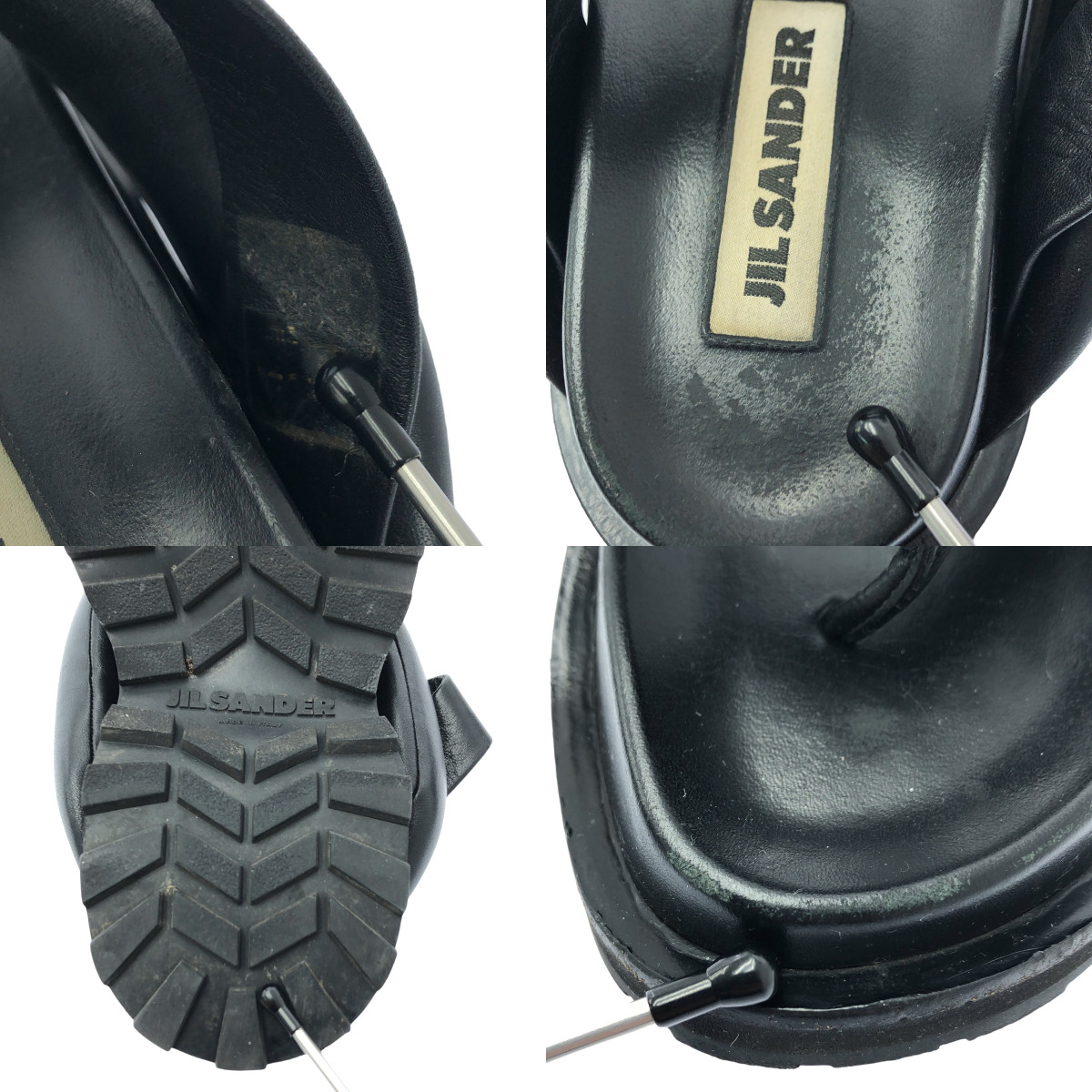 JIL SANDER / ジルサンダー プラットフォームサンダル