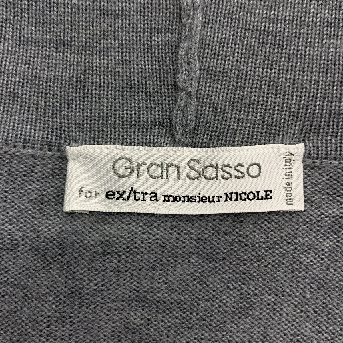 Gran Sasso / グランサッソ ウール ロングカーディガン