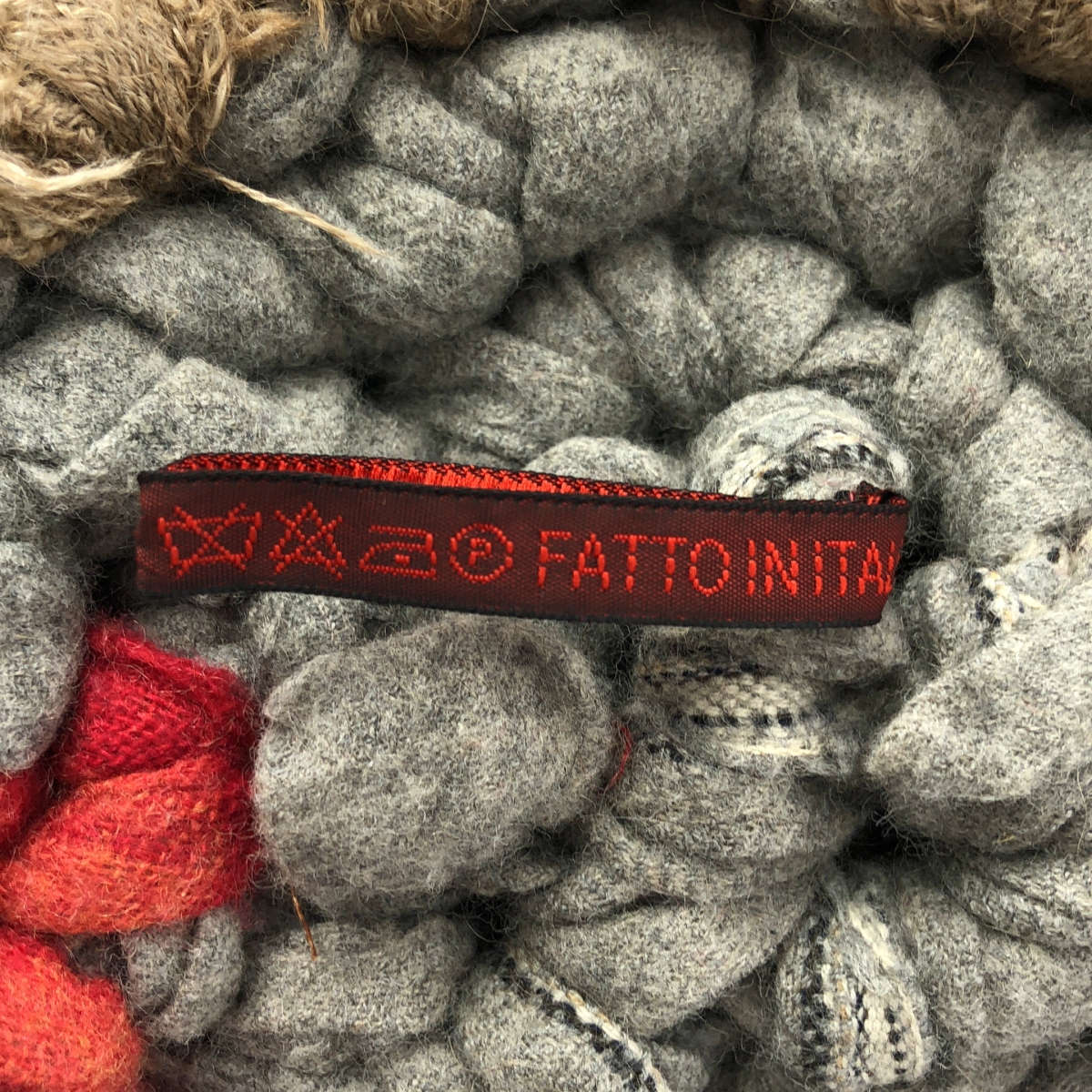 DANIELA GREGIS / ダニエラグレジス 裂き編み ハンド トートバッグ