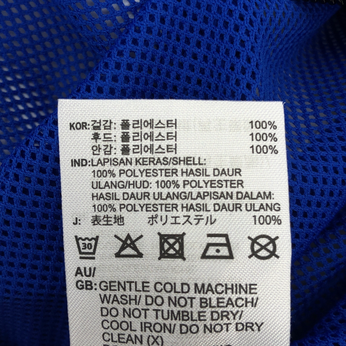 adidas by Stella McCartney / アディダスバイステラマッカートニー ロゴ フルジップ オーバー コート / メッシュ総裏地