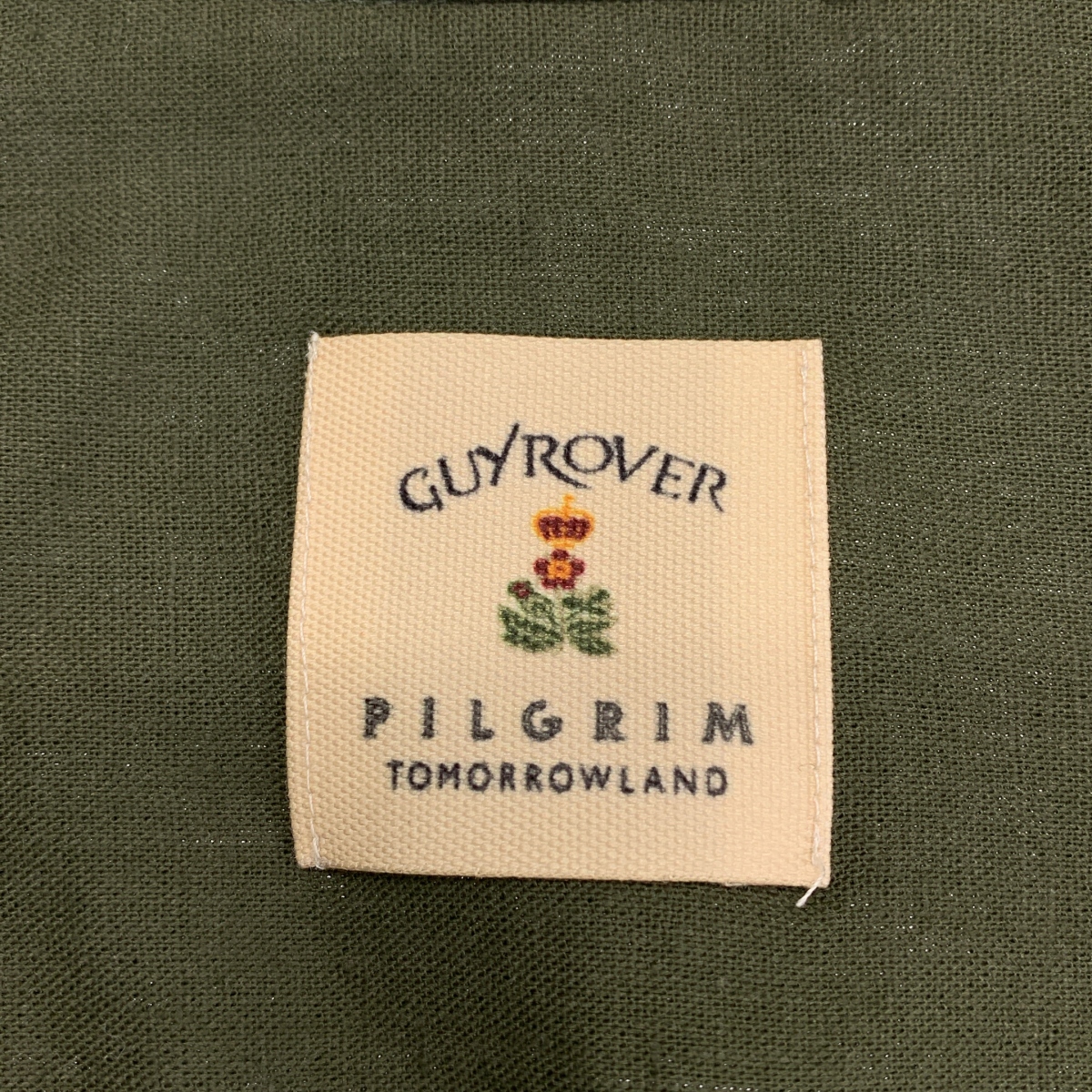 GUY ROVER / ギローバー × TOMORROWLAND PILGRIM / オープンカラー シャツ
