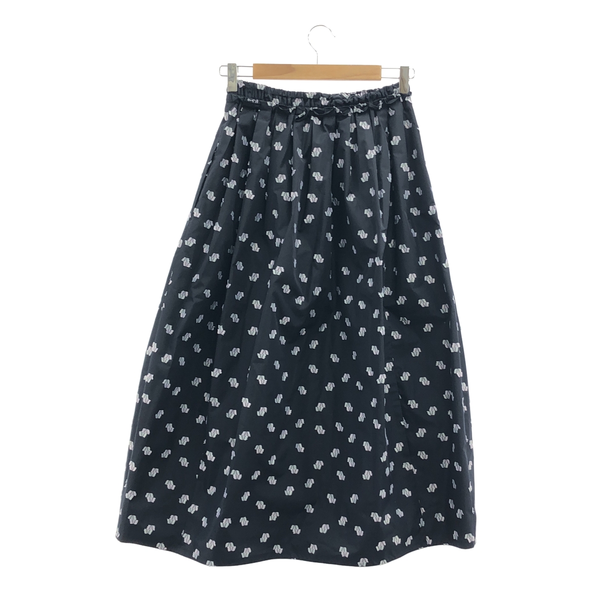 Drawer / ドゥロワー RESORT2 カット ジャカード ギャザー スカート